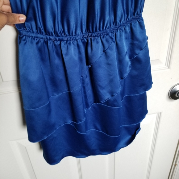 Lauren Conrad royal blue drop waist dress size 2 - Picture 4 of 9